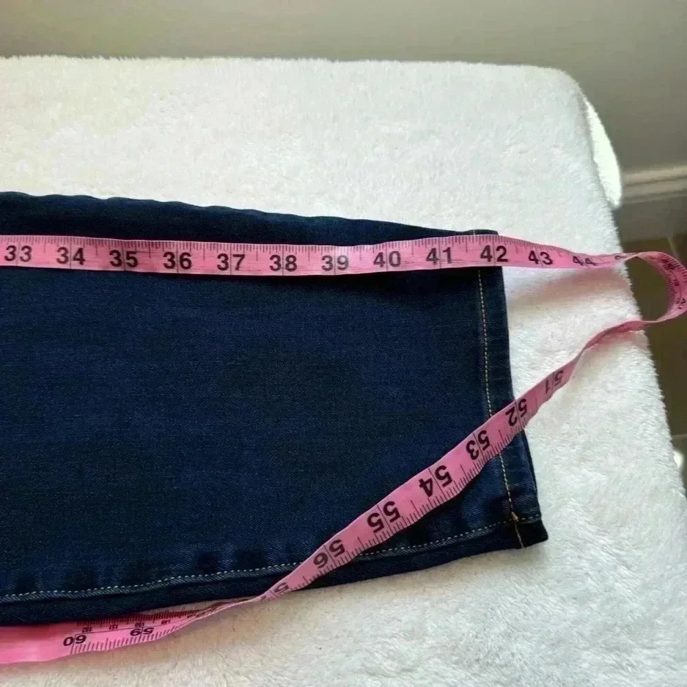 Betabrand Yoga‎ Denim Skinny Jeans Womens 3X Long Pull On Jeans